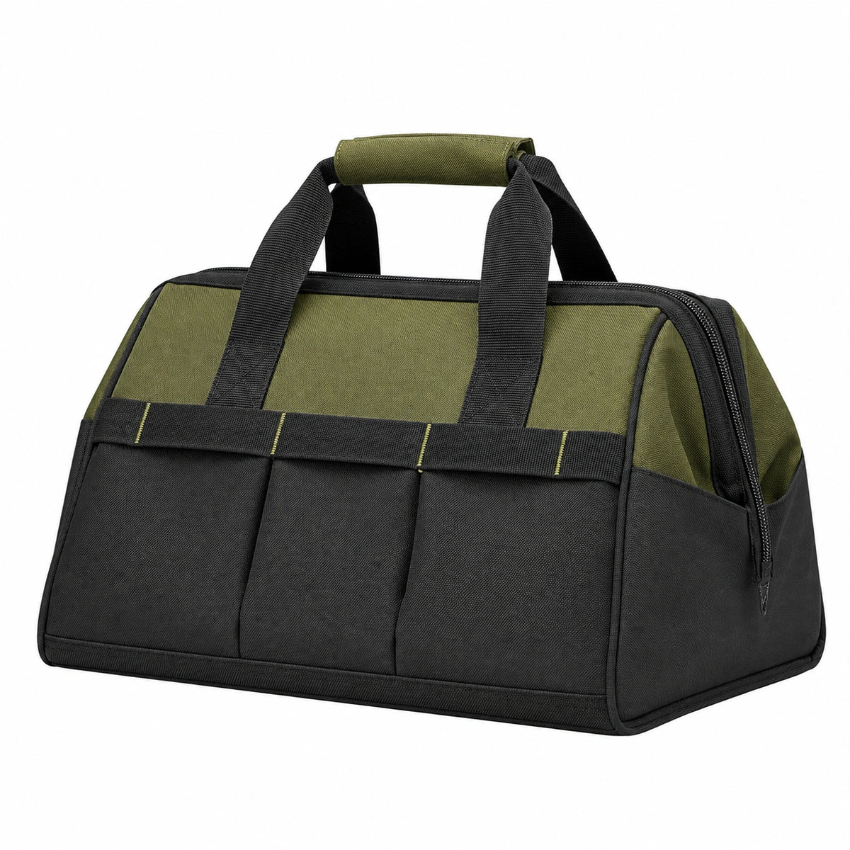 Bolsa de Herramientas Grande Negro y Verde con Gran Capacidad