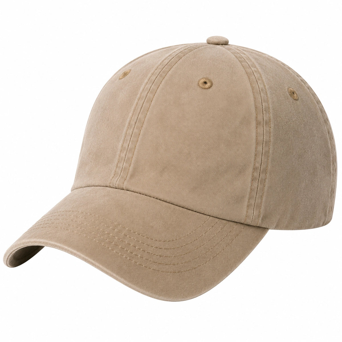 Gorra de Béisbol Ajustable Caqui para Adultos