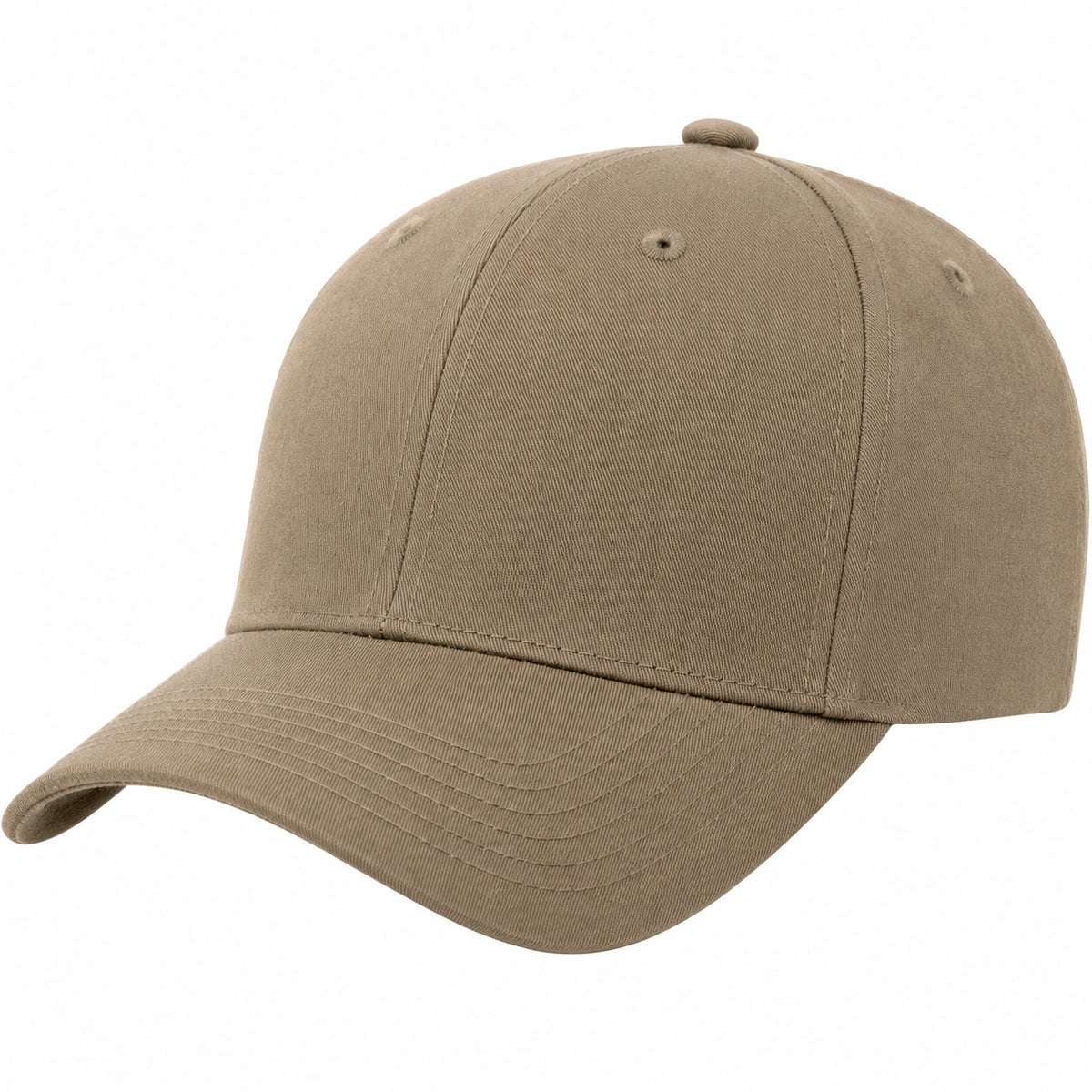 Gorra de Béisbol Clásica Ajustable Caqui