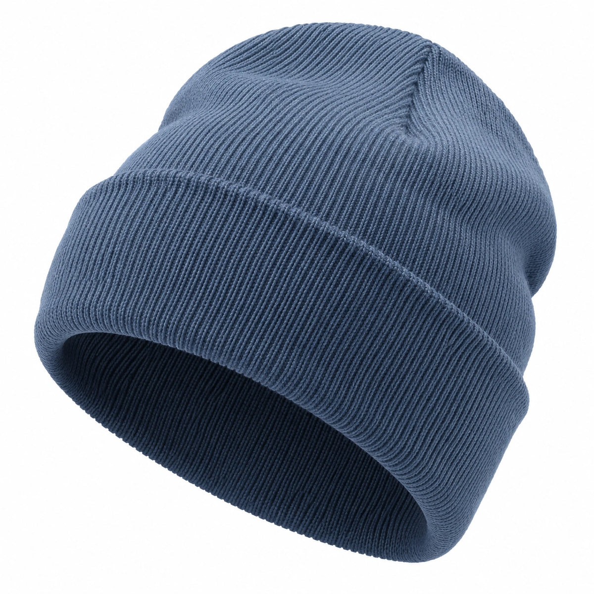 Gorro de Punto Azul Clásico para Adultos