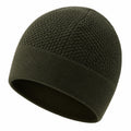 Gorro de Punto Grueso Verde Oscuro para Invierno